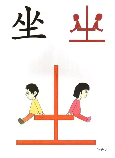 坐 象形字